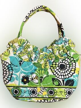 Vera Bradley Mini Quilted Bag Custom Bee Embellished | Unique